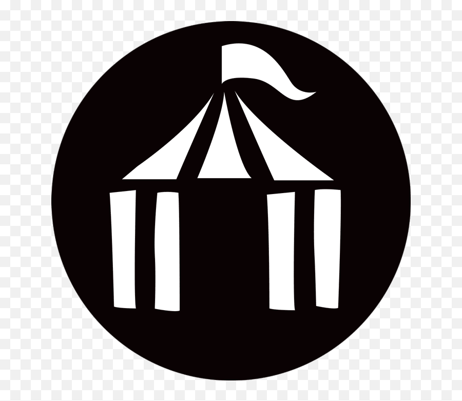Roll Up U2013 Bird Circus Png Tent Icon