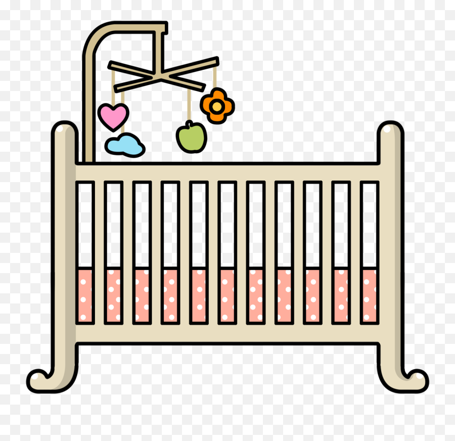 Crib Clipart Transparent Free - Clipart Baby Crib Png,Crib Png