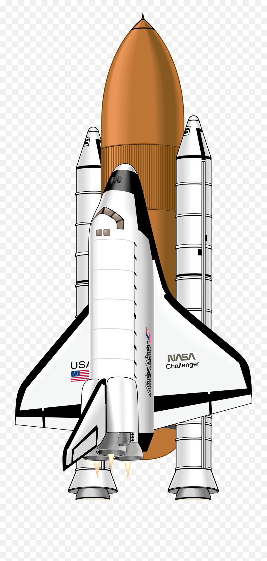 Shuttle - Rocket Ship Png Nasa,Space Shuttle Png