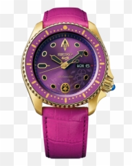 Goods Jojo Collaborates With Seiko Watch U2013 Otakucalendarjapan - U Flek Png,Giorno Giovanna Png