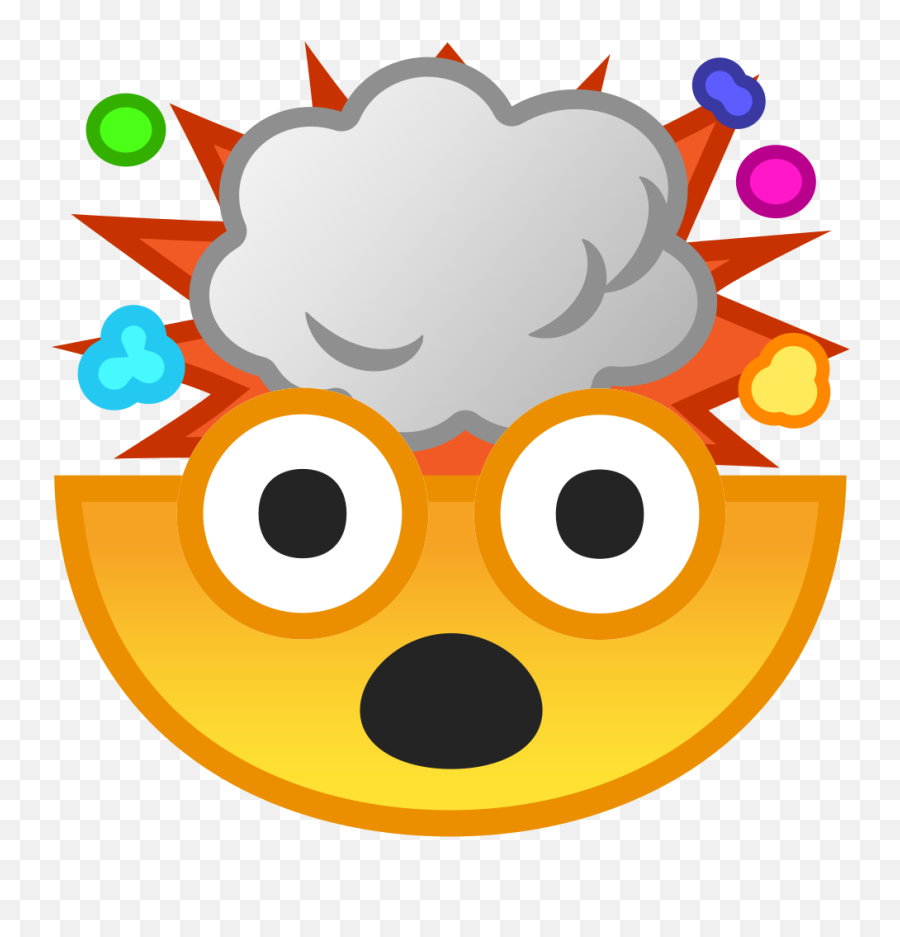 Exploding Head Icon - Head Exploding Emoji Png,Head Png