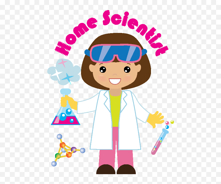 Library Girl Scout Brownie Clipart - Girl Scouts Home Scientist Png,Scientist Clipart Png