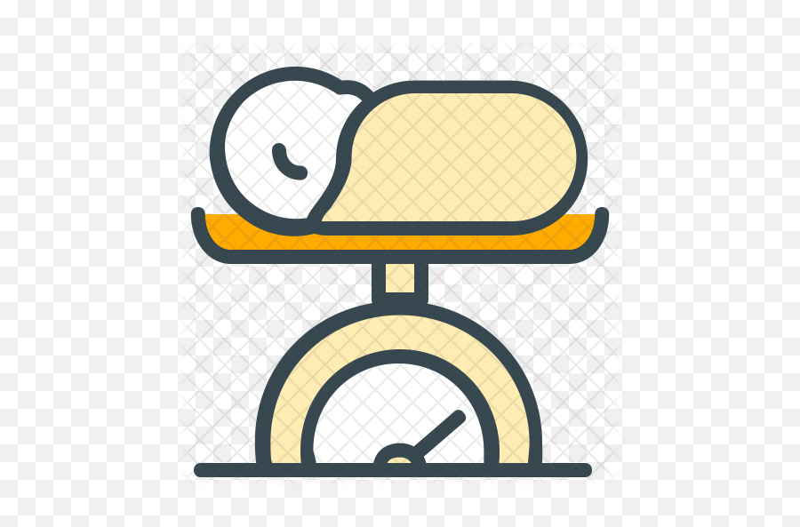 Baby Weight Icon Of Colored Outline - Baby Weight Icon Png,Weight Png