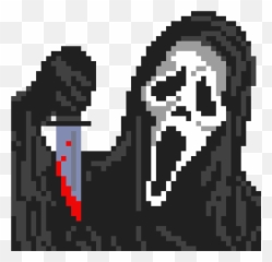 Ghost Face Png - Ghost Face Grid Minecraft Pixel Art Grid Minecraft Pixel Art,Ghost Transparent Background