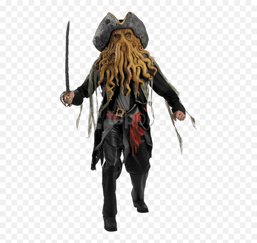 Pirate Png Images Background - Davy Jones Pirates Of The Caribbean Costume,Pirates Of The Caribbean Png