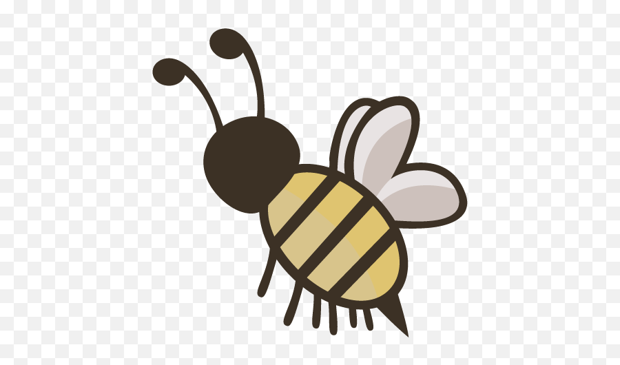 Bee Emoji Png Transparent Library - Bumble Bee Emoji Transparent,Bees Png