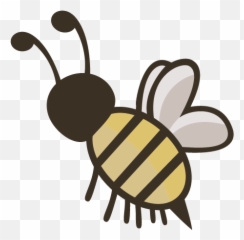 Bee Emoji Png Transparent Library - Bumble