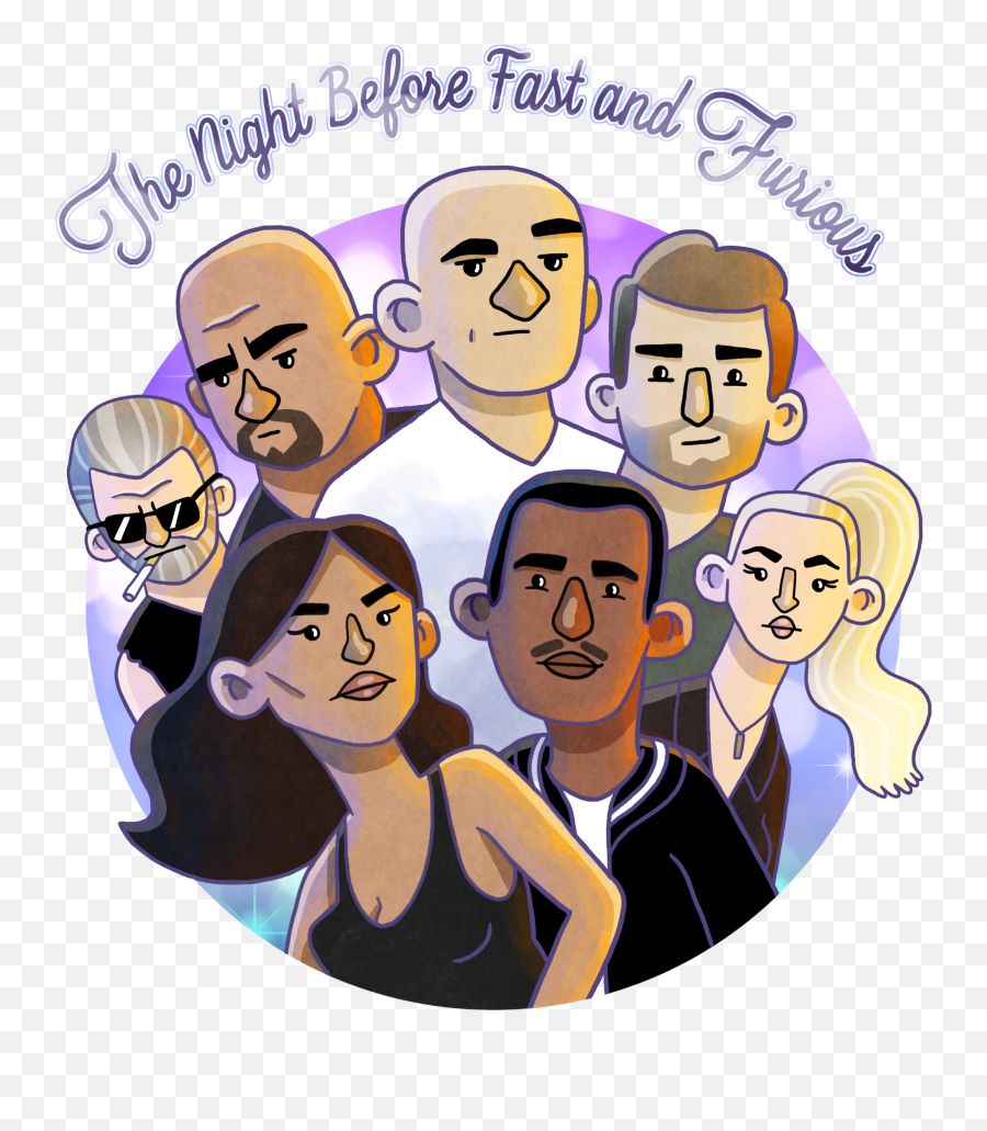 The Night Before Fast U0026 Furious - Demi Adejuyigbe Medium Furious And Fast Cartoon Png,Fast And Furious Png