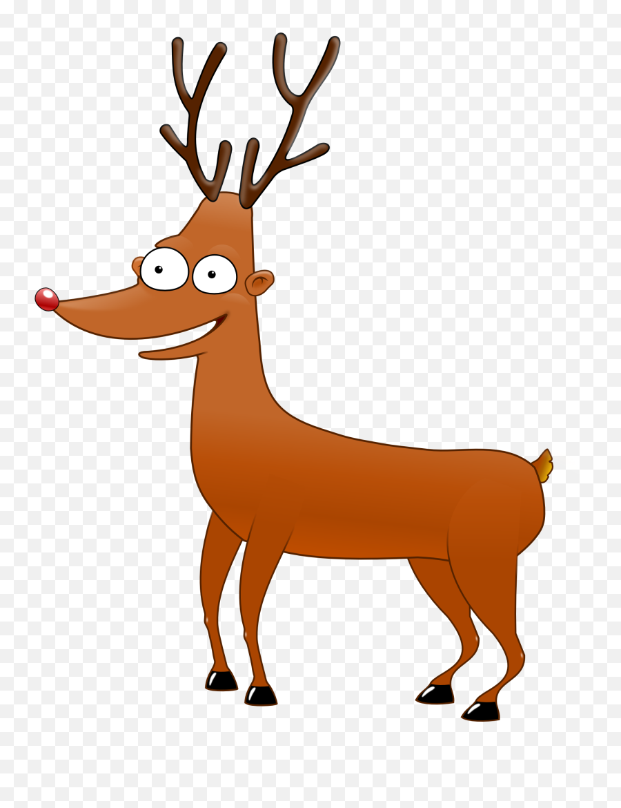 Reindeer Png Transparent Images All - Transparent Reindeer,Nose Transparent Background