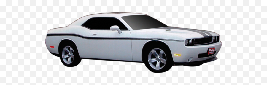 2011 - 18 Dodge Challenger Lower Body Side Stripe Kit White Dodge Challenger Stripe Kit Png,Dodge Challenger Png