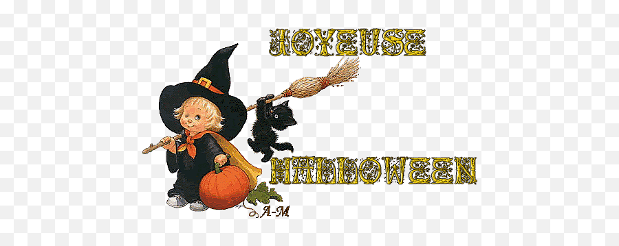 Amazing Cliparts Joyeuse Halloween Clipart Animated 50 - Gifs Animés Gratuits Halloween Png,Halloween Gif Transparent
