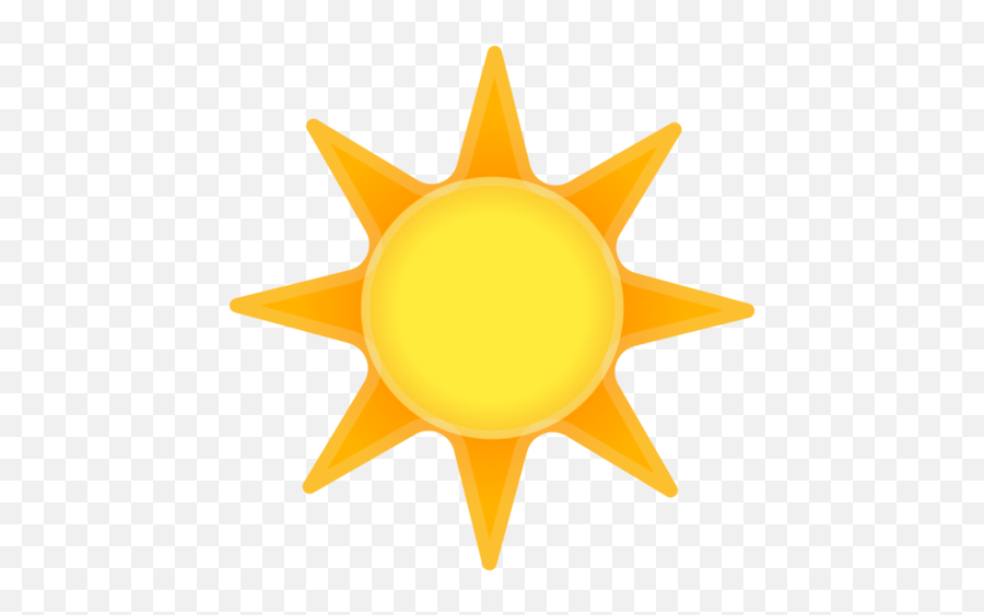 Sun Emoji - Sun Emoji Png Transparent,Smiling Sun Png