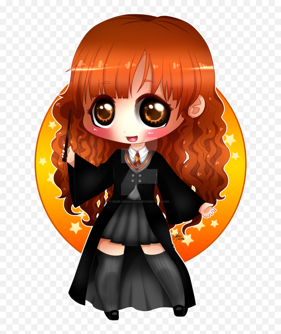 Clipcookdiarynet - Chibi Clipart Hermione Granger 4 774 Png,Hermione Granger Png