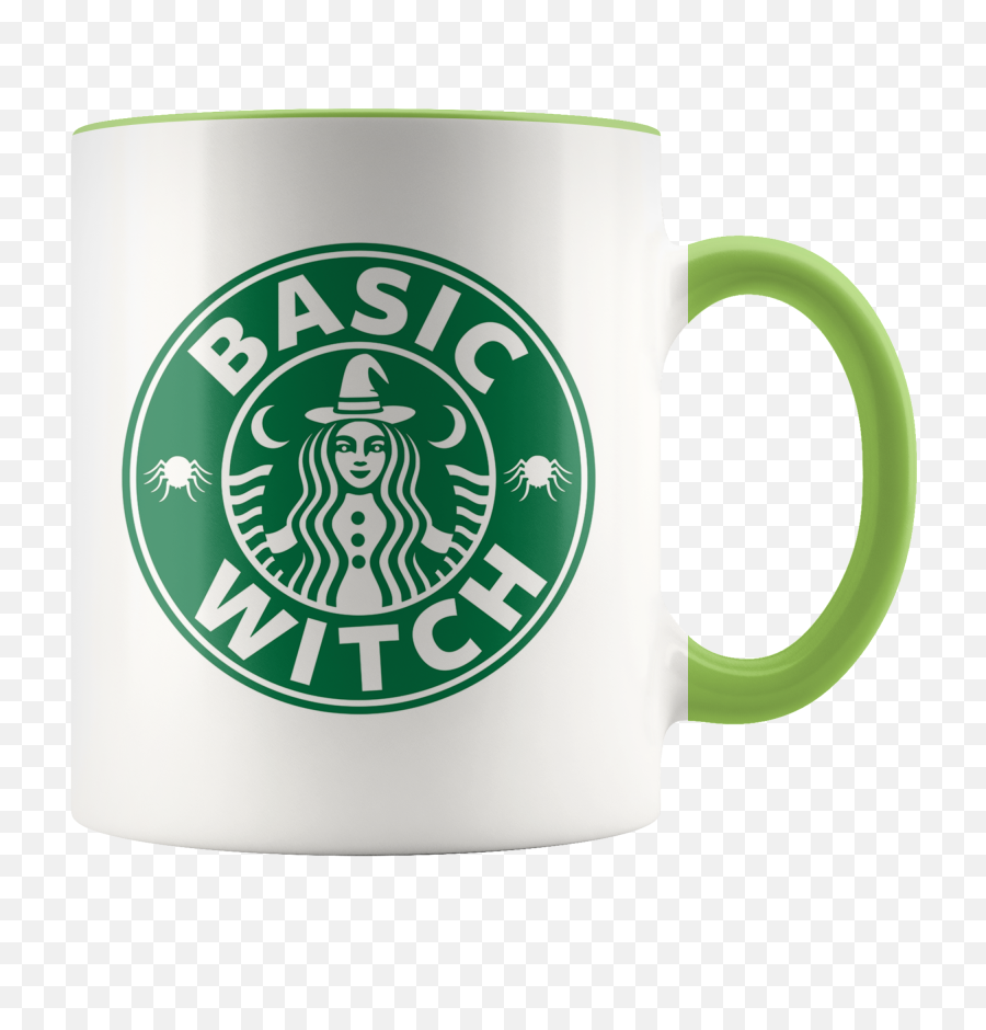 Download Hd Basic Witch Halloween Coffee Mug A La Starbucks - Starbucks Png,Starbucks Coffee Cup Png
