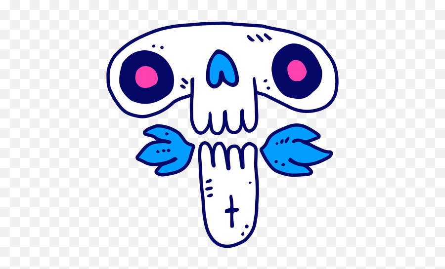 Skull Doodle - Transparent Png U0026 Svg Vector File Creepy Doodle Transparent Background,Skull Emoji Transparent