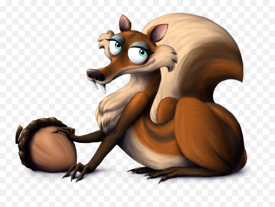 Ice Age Squirrel Png - Ice Age Girl Squirrel,Squirrel Transparent Background