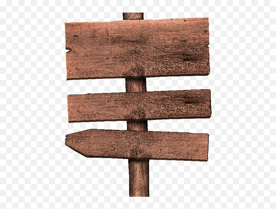 wooden arrow sign png