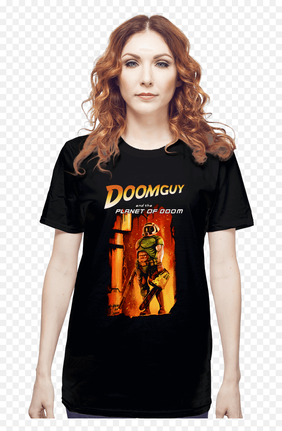 The Planet Of Doom Shirt Shirtpunch - Black Cauldron Horned King Shirt Png,Doom Guy Png