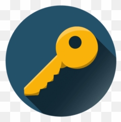 Transparent Png Svg Vector File - Key Round Icon