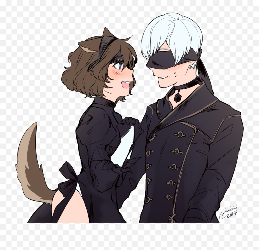 Mikimochi - Cartoon Png,Nier Automata Png