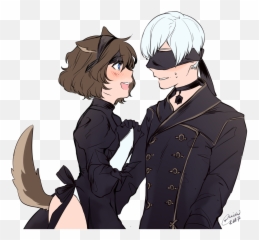Mikimochi - Cartoon Png,Nier Automata Png