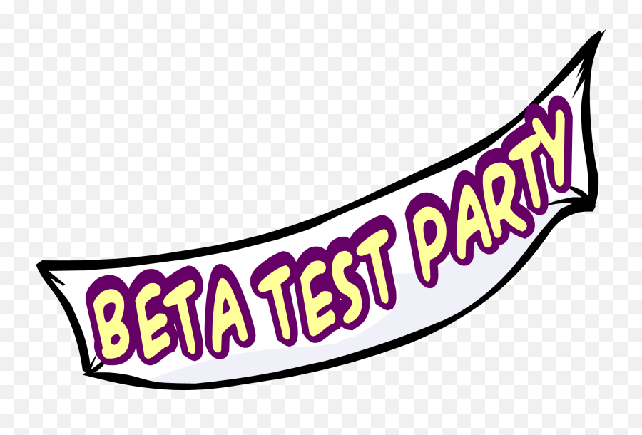Beta Test Party Club Penguin Wiki Fandom - Club Penguin Beta Party Png,Party Png