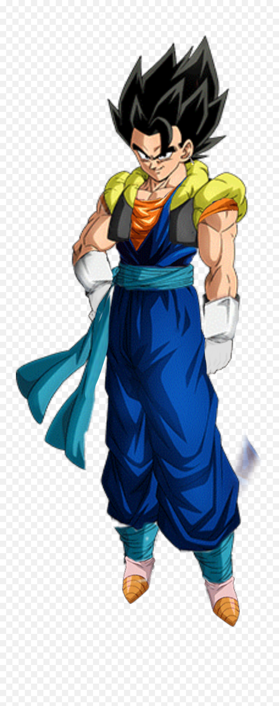 Freetoedit Gogeta Sticker By Son Dragon Ball Fan - Vegetto And Gogeta Fusion Png,Vegito Png