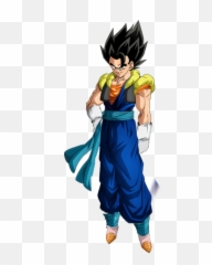 Freetoedit Gogeta Sticker By Son Dragon Ball Fan - Vegetto And Gogeta Fusion Png,Vegito Png