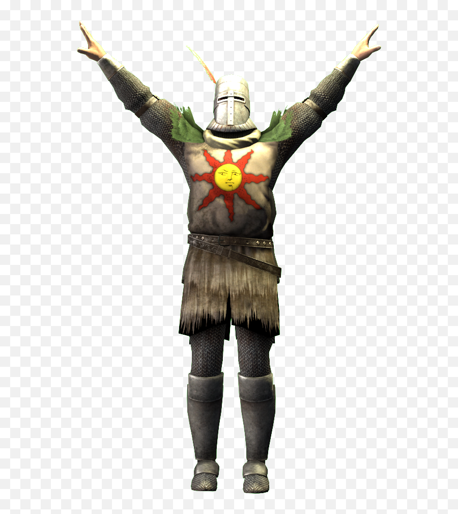 Download Ii Of Souls Dark Costume Astora Solaire Hq Png - Dark Souls Solaire Png,Souls Png