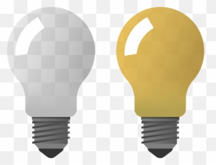 Light Bulb - Light On Off Icon Png,Light Bulb Transparent Background