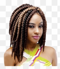 Hawana Crochet Styles Darling - Curly Png,Hair Style Png