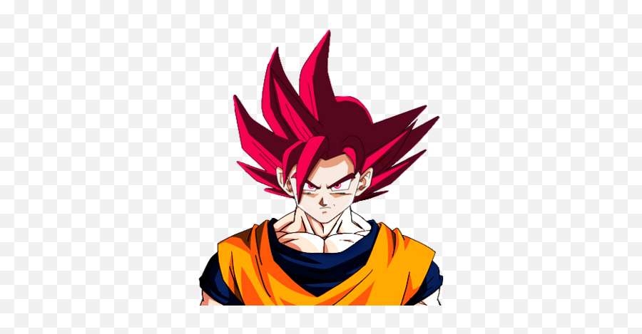 Super Saiyan God Hair Png 5 Image - Dragon Ball Z Goku Face,Goku Hair Png
