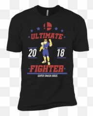 Ultimate Fighter Captain Falcon Menu0027s Premium T - Shirt Unisex png