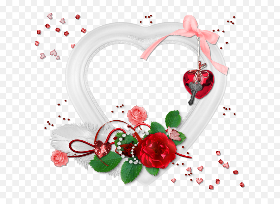 Download Hd Ftu Cluster Frame - San Valentin Marco Amor Png Png Frame St Valentin,Amor Png