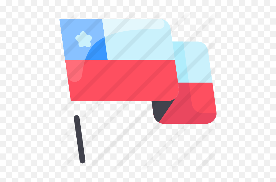 Chile - Free Flags Icons Horizontal Png,Chile Flag Png