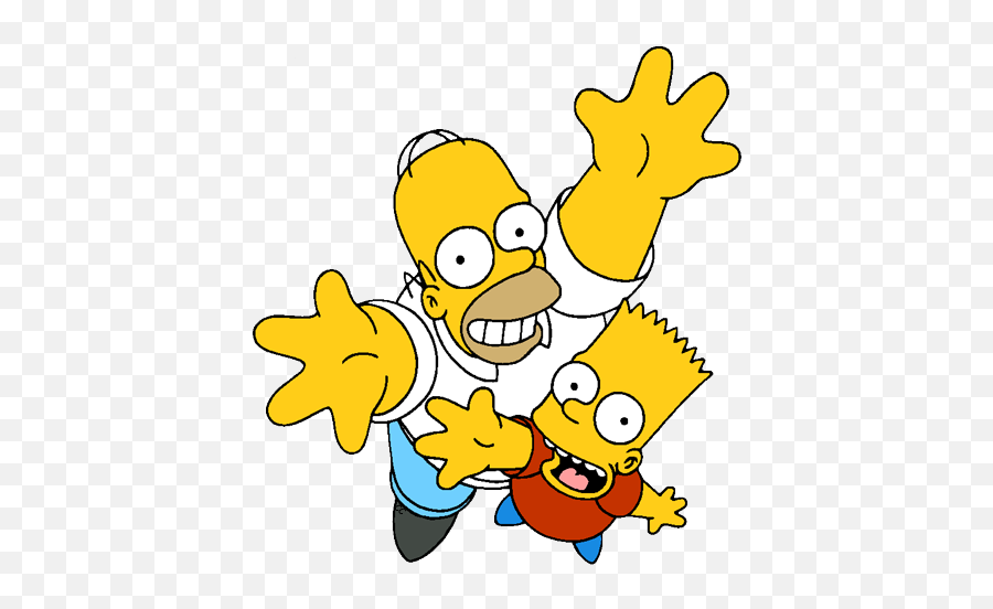 Simpson Family Homer - Homer And Bart Simpson Png,Homer Png