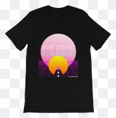 Retro Gamer Vaporwave T Shirt - Billie Eilish Merch Avocado png