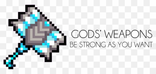 Weapons Mod For Minecraft 1 - Minecraft Mod God Weapon 2 Png,Minecraft Hud Png