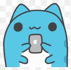 Blue Cat Gif - Bugcat Capoo Png