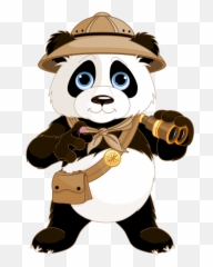 Cute Panda Png Clipart Image Kung Fu