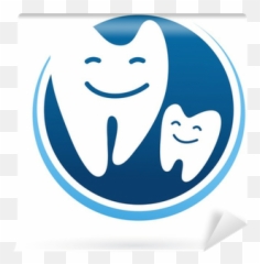 Dental Clinic Vector Icon - smile teeth Wall Mural u2022 Pixers We live change Logo De Dentista Png