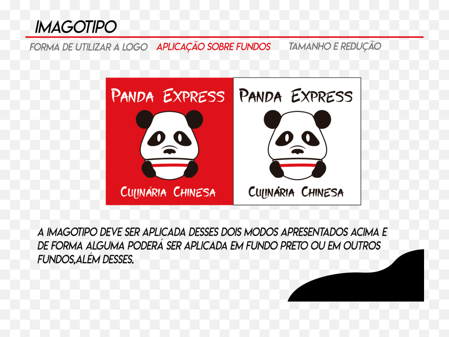 Manual Da Marca Panda Express - Dot Png,Panda Express Logo Png