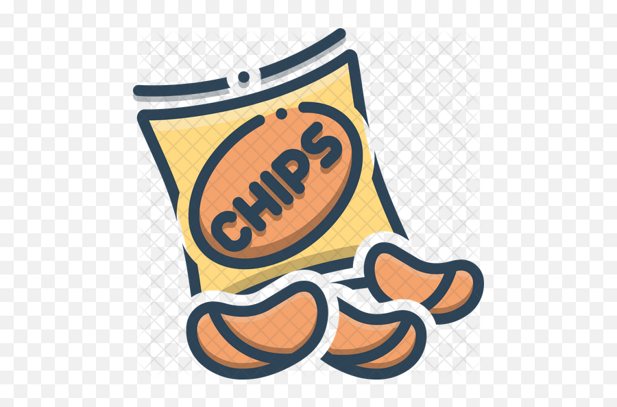 Chips Icon - Potato Chips Logo Png,Lays Chips Logo