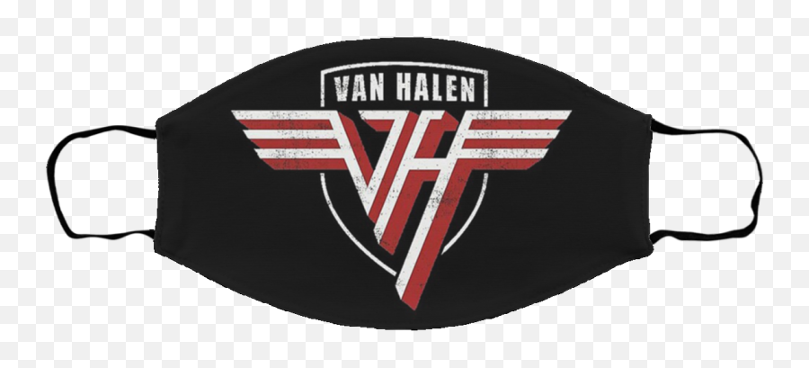 Eddie Van Halen Face Mask - Van Halen Band Logo Png,Van Halen Logo Png