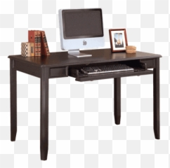 Carlyle Computer Desk For Rent - Computer Desk Transparent Png,Desk Transparent