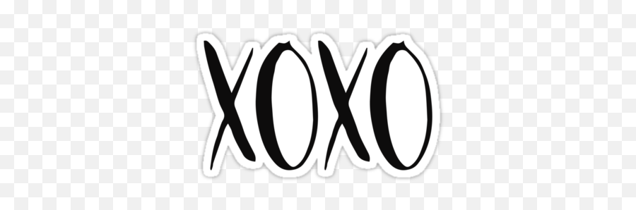 Xoxo Hugs And Kisses Sticker - Hugs And Kisses Sticker Png,Xoxo Png