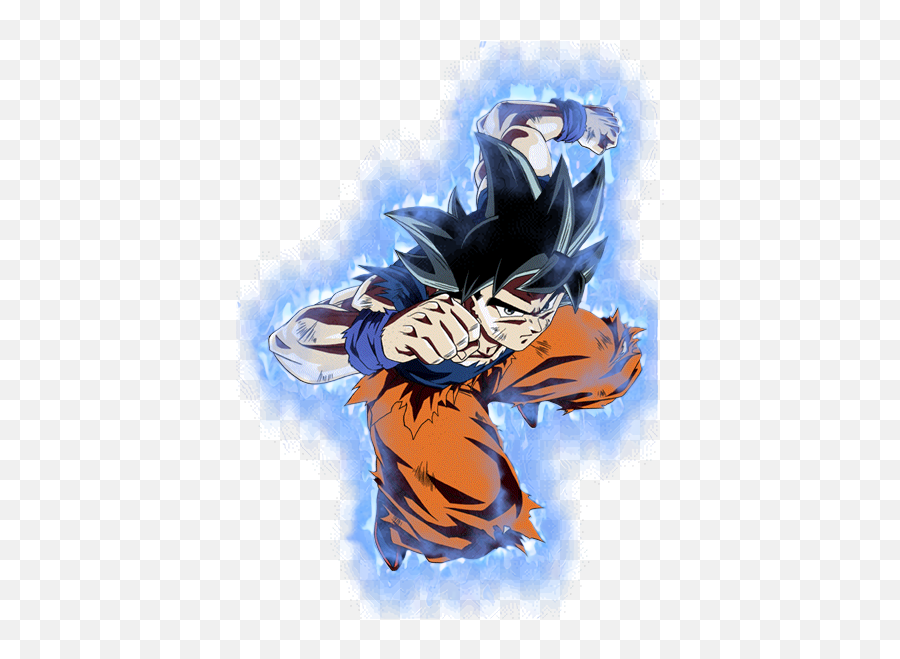 Dokkan Assets But Merry Wavesquad - Ultra Instinct Sign Goku Pose Png,Goku Ultra Instinct Png