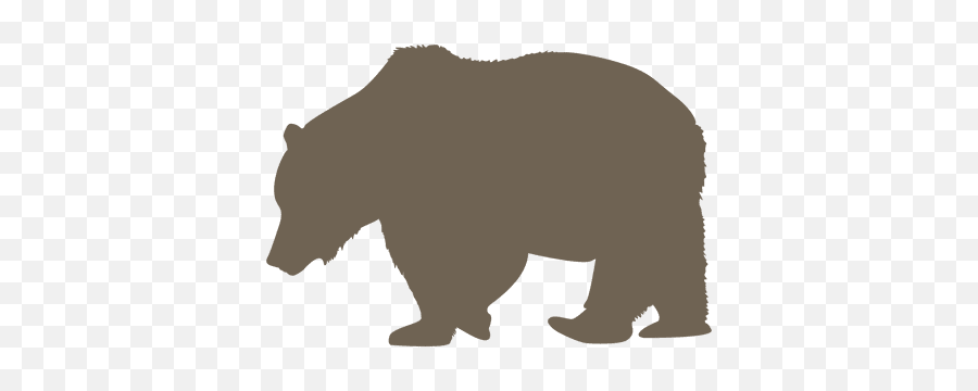 Sloth Bear Png Picture 427240 - Transparent Bear Silhouette Png,Polar Bear Png