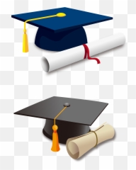 Free Png Graduation Cap - Konfest Graduate Vector Download