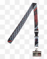 Nintendo Nes Gamepad Lanyard Retro Fighters - Vertical png